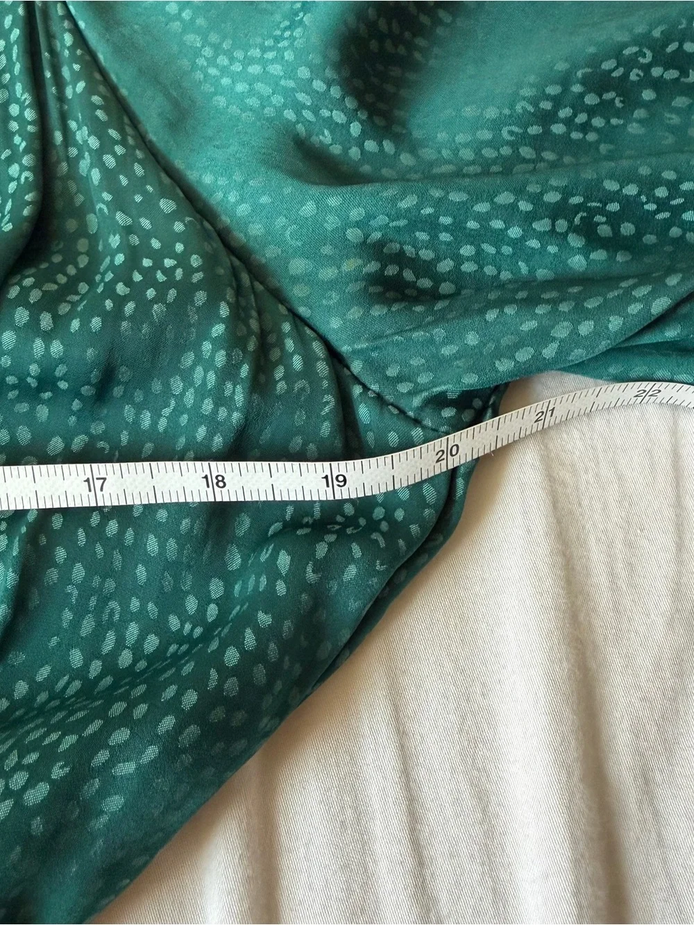 NWT On 34th S tiered maxi dress green - Picture 7 of 10